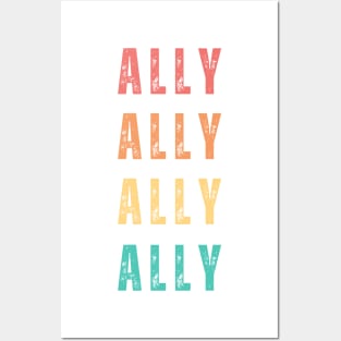 ALLY Posters and Art